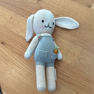13” Cuddle + Kind Henry the Bunny hand-knit doll, new condition